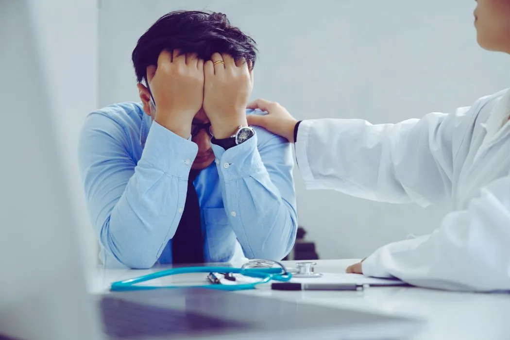 Консультация пациента с фантомной болью в центре Добро, Одесса